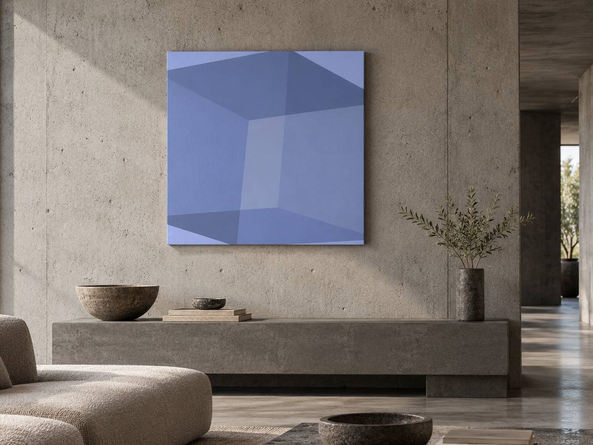 Inside Cube 01 by Blue(.)
